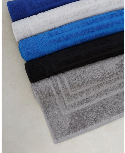 Βαμβακερό Πετσετέ Πατάκι Μπάνιου Softy 50x70cm - 50x70cm - Ανθρακί