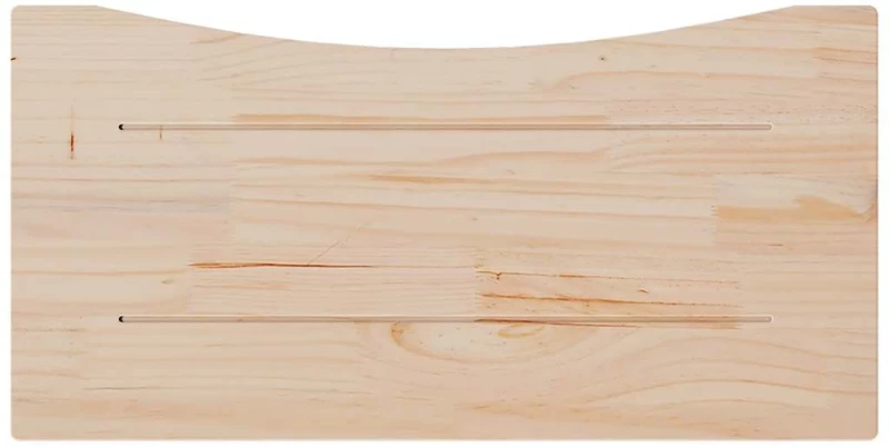 vidaXL Επιφάνεια Γραφείου 80 x 40 x 2,5 εκ. από Μασίφ Ξύλο Πεύκου