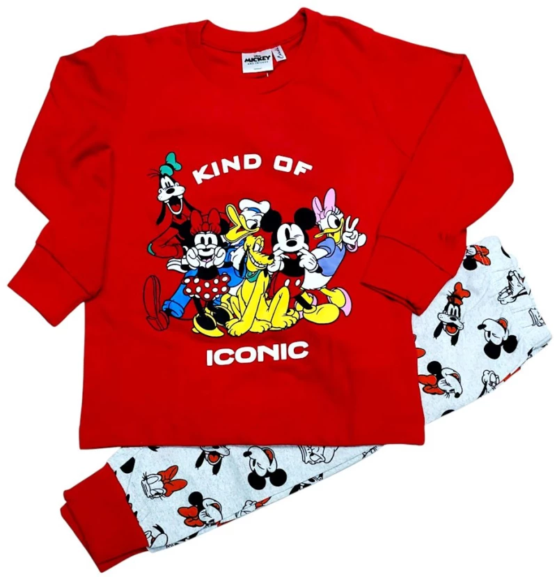 ΠΙΤΖΑΜΑ ΑΓΟΡΙ DISNEY MICKEY-MINNIE 002464 ΚΟΚΚΙΝΟ (4-12 ΕΤΩΝ)