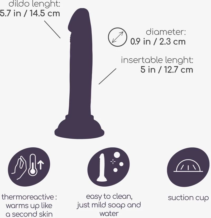 CRUSHIOUS STAN 5,7  DILDO