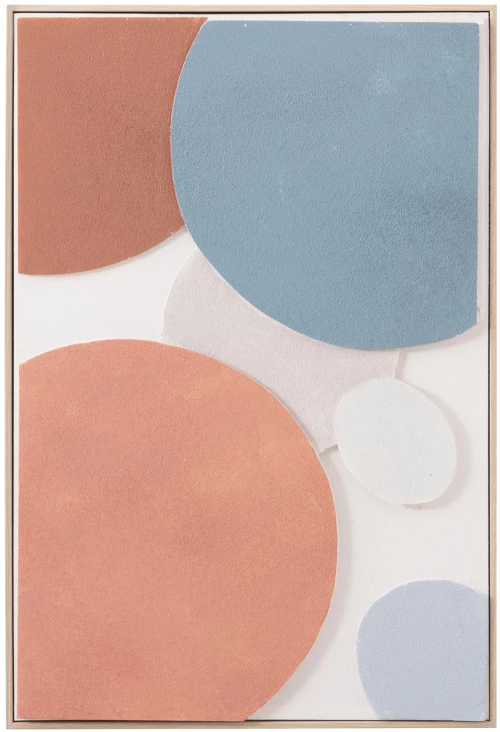 ΠΙΝΑΚΑΣ ΤΟΙΧΟΥ 3D FLUO HM4543.02 ΜΕ ΚΟΡΝΙΖΑ ΜΠΕΖ-ΧΕΙΡΟΠΟΙΗΤΑ ΣΧΕΔΙΑ 60x4,5Χ90Υεκ.