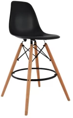 ΣΚΑΜΠΟ ΜΠΑΡ RENATA HM0173.02 ΜΑΥΡΟ 47x50x108Υ εκ.