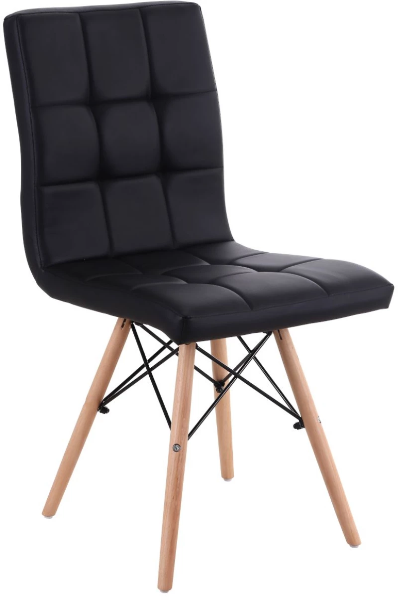 Καρέκλα ArteLibre CUPPLESSUS Μαύρο PU 43x55x86cm