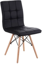 Καρέκλα ArteLibre CUPPLESSUS Μαύρο PU 43x55x86cm