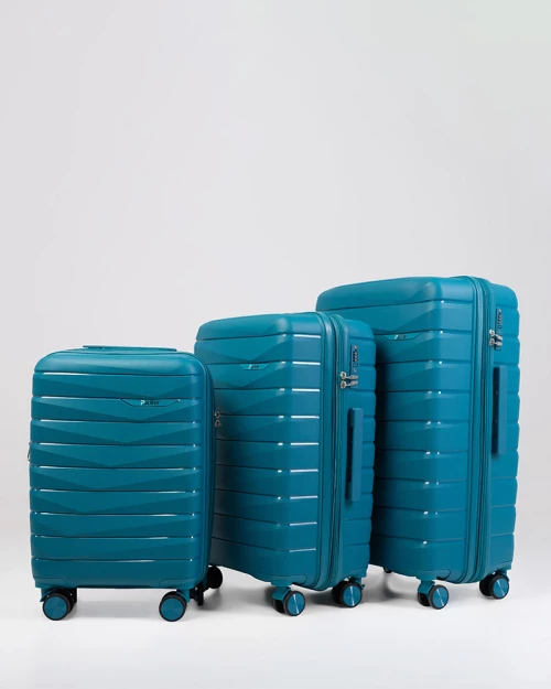 Paulter Σετ Βαλίτσες Teal