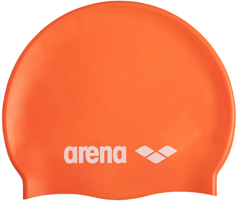 Arena Classic Silicone Πορτοκαλί Σκουφάκι Κολύμβησης Ενηλίκων