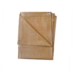 Μουσαμάδες Αδιάβροχοι με Κρίκους Μπεζ 120gr/m2 (Τapraulin) - 5x6m