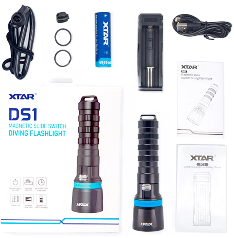 Xtar Φακός DS1 1000LM