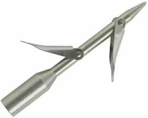 Δελφινιέρα διφτερή midi inox ασύμμετρη