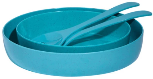 Marine Business Μπολ Σαλάτας και Κουτάλες για Σερβίρισμα Maldivas Aqua