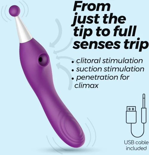 CRUSHIOUS TRINITY RECHARGEABLE STIMULATOR