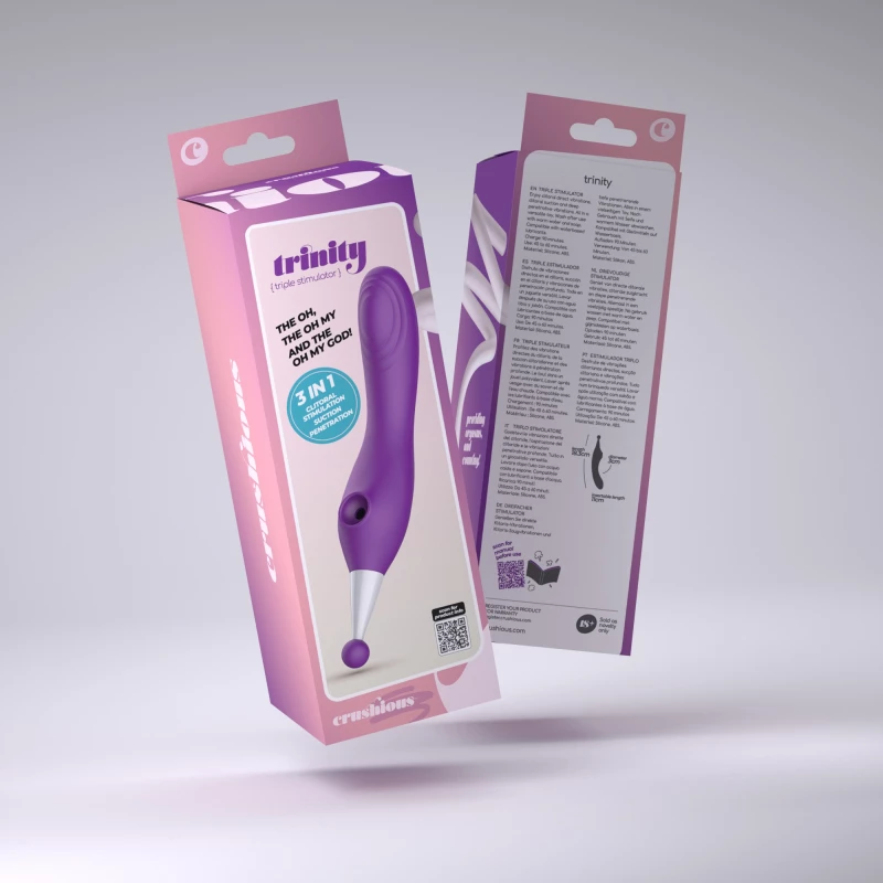CRUSHIOUS TRINITY RECHARGEABLE STIMULATOR