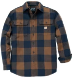 Πουκάμισο Ανδρικό Καρό Red Duck Long-Sleeve Plaid Shirt Carhartt 107013-RDK