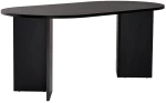 Τραπέζι Sablin χρώμα black wood 180x89,5x75εκ.