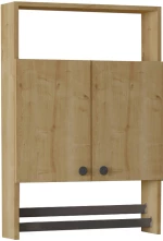 Ντουλάπι μπάνιου επιτοίχιο Ela χρώμα sapphire oak 60x15x87εκ.