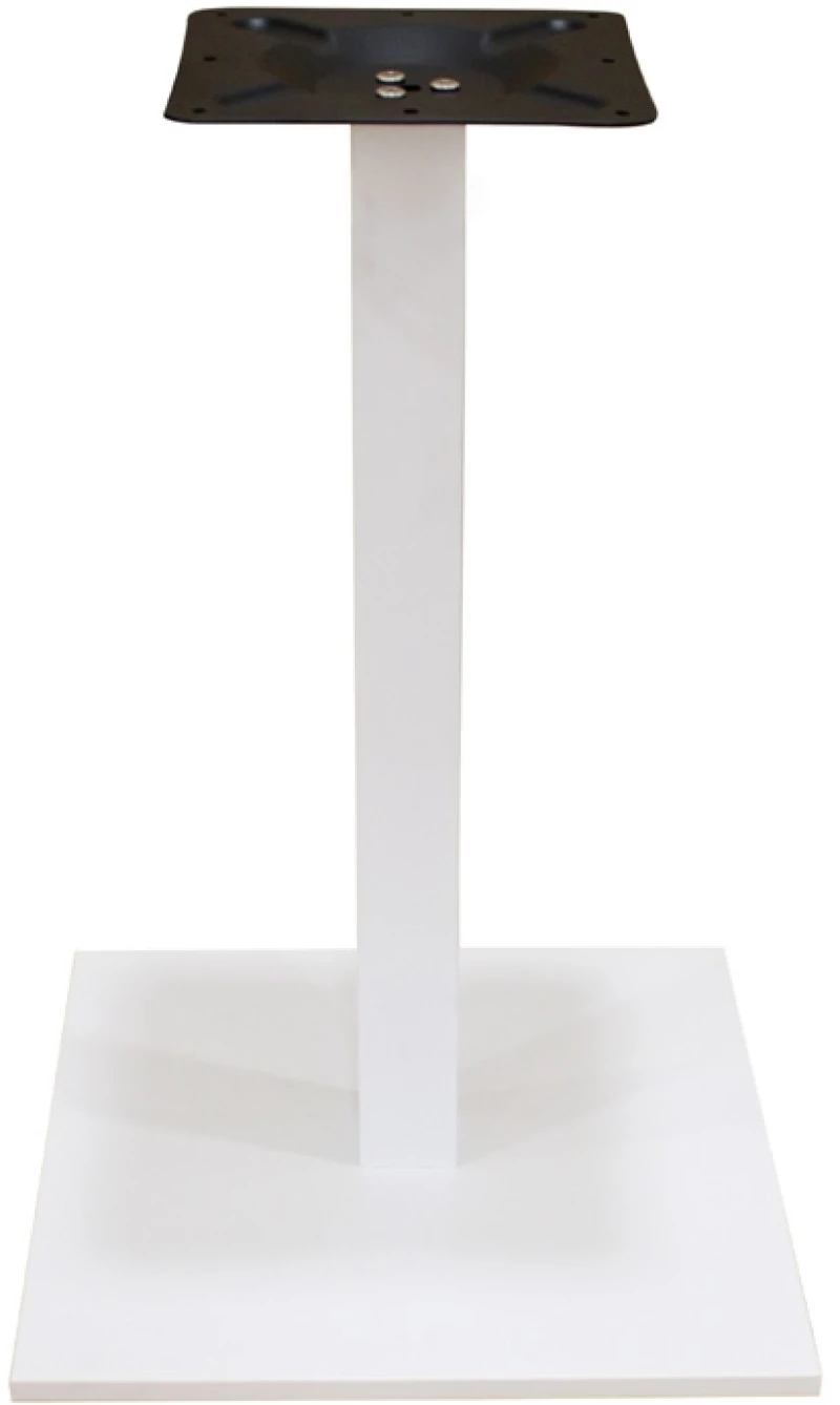FLAT PROMO ΛΕΥΚΗ 45Χ45Χ72εκ.(Π/Ρ)ΒΑΣΗ ΜΕΤΑΛΛΙΚΗ ΜΕ ΡΕΓ/ΡΟΥΣ