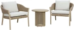 SUMATRA SIDE TABLE ΦΥΣΙΚΟ 55x55x51cm
