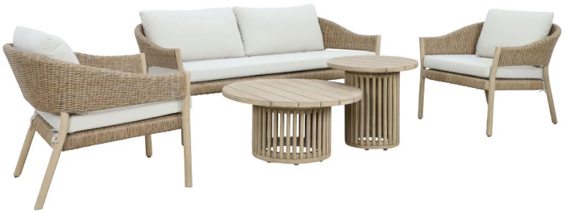 SUMATRA SIDE TABLE ΦΥΣΙΚΟ 55x55x51cm