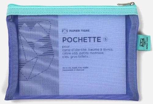 Papier Tigre – Mesh Pocket Aqua