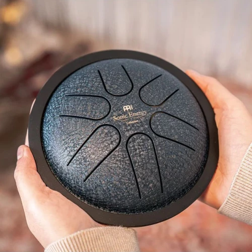 Meinl MSTD2NB - Mini Steel Tongue Drum, Navy Blue