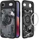 Θήκη TPU & PC Spigen Ultra Hybrid Mag Magsafe Apple iPhone 17 Air Zero One Μαύρο