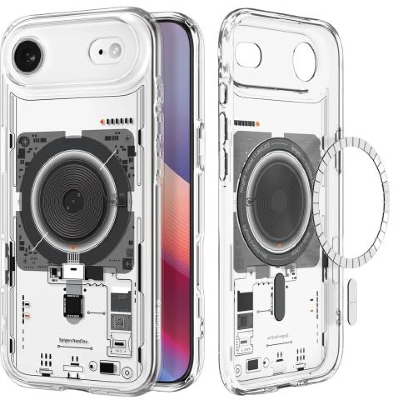 Θήκη TPU & PC Spigen Ultra Hybrid Magsafe Apple iPhone 17 Air Neo One Διάφανο