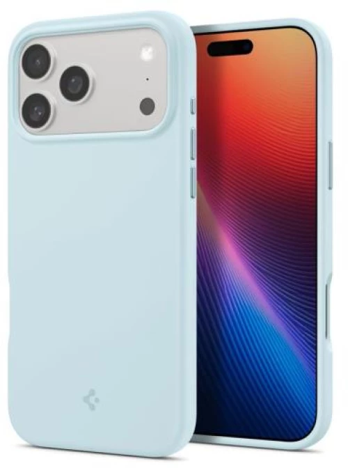 Θήκη Σιλικόνης Spigen Silicone Fit Magsafe Apple iPhone 17 Pro Max Γαλάζιο