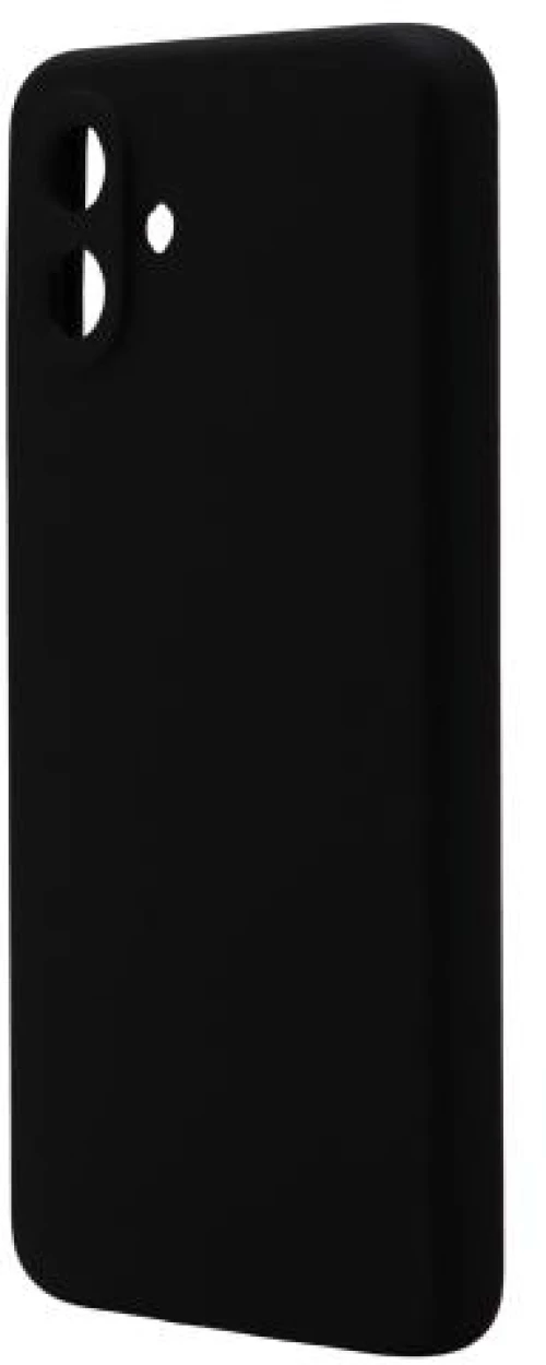 Θήκη Liquid Silicon inos Samsung A075 Galaxy A07 Velvet Μαύρο