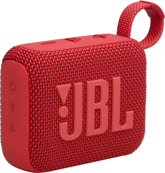 JBL Go 4 Αδιάβροχο Ηχείο Bluetooth 4.2W με Διάρκεια Μπαταρίας έως 7 ώρες Κόκκινο