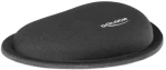 DELOCK στήριγμα καρπού για ποντίκι 12602, 25x115x165mm, μαύρο