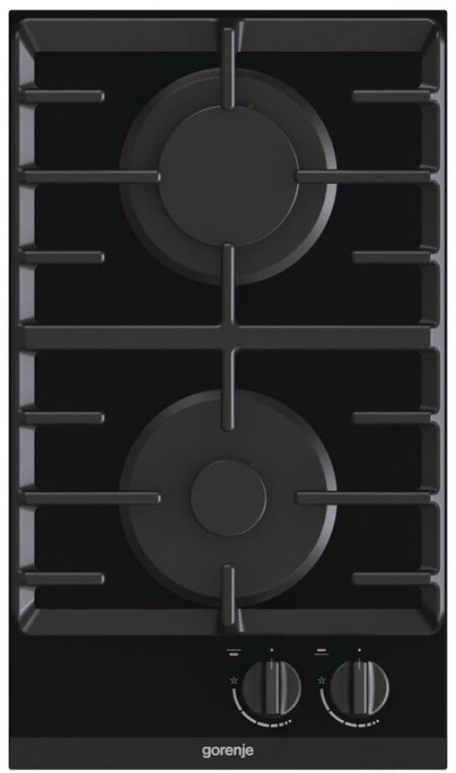 Gorenje GC321B Domino Εστία Υγραερίου Αυτόνομη 30x52εκ. Μαύρη