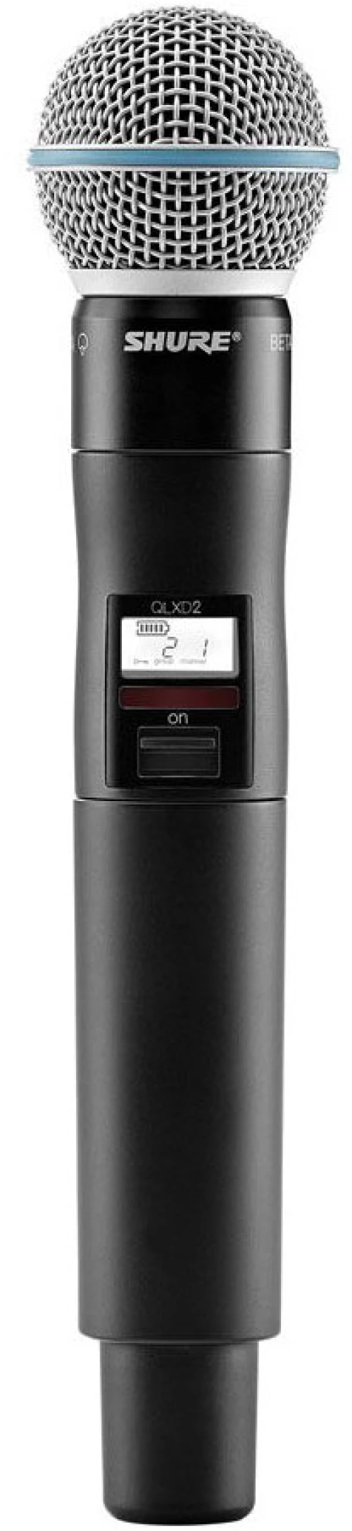 Shure QLXD2/BETA58A - Ασύρματο μικρόφωνο χειρός
