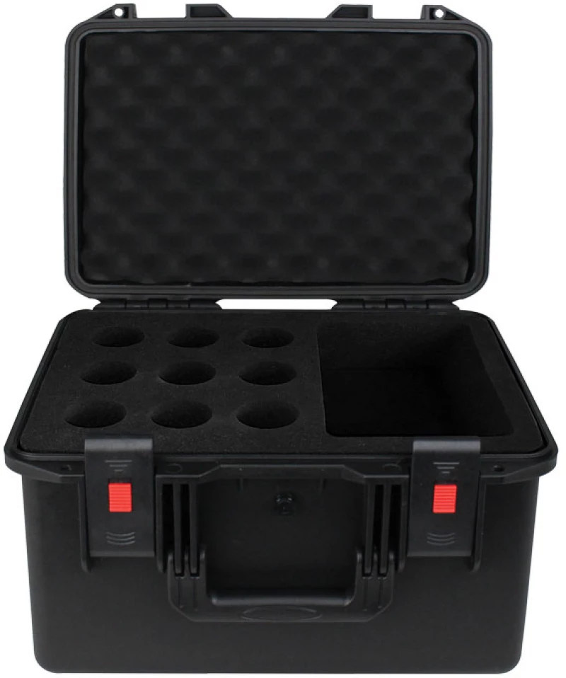 eLumen8 Rock Box 9 Microphone Case - Βαλίτσα μεταφοράς 9 μικροφώνων με foam