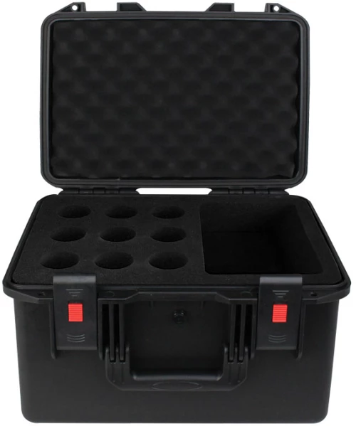 eLumen8 Rock Box 9 Microphone Case - Βαλίτσα μεταφοράς 9 μικροφώνων με foam
