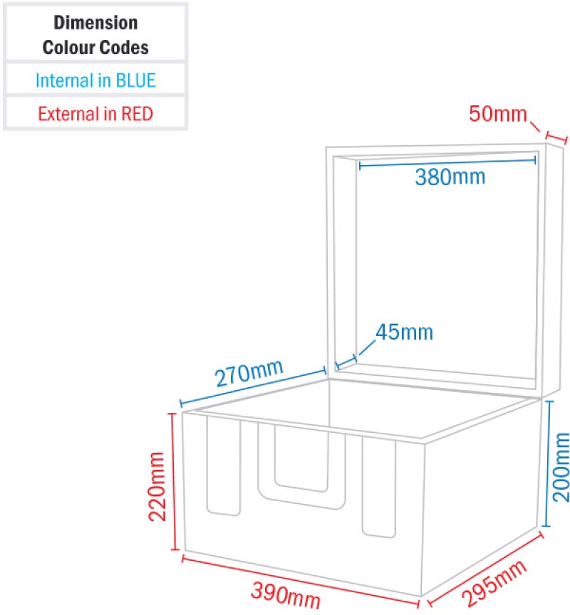 eLumen8 Rock Box 9 Microphone Case - Βαλίτσα μεταφοράς 9 μικροφώνων με foam