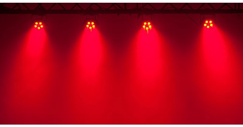 American Dj MEGA HEX - Led Par με 5x6W 6-IN-1 RGBAW+UV LED