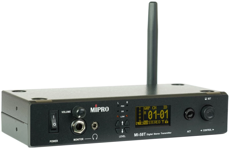 Mipro MI-58RT - Ασύρματο σύστημα πομποδέκτη In-Ear Monitor