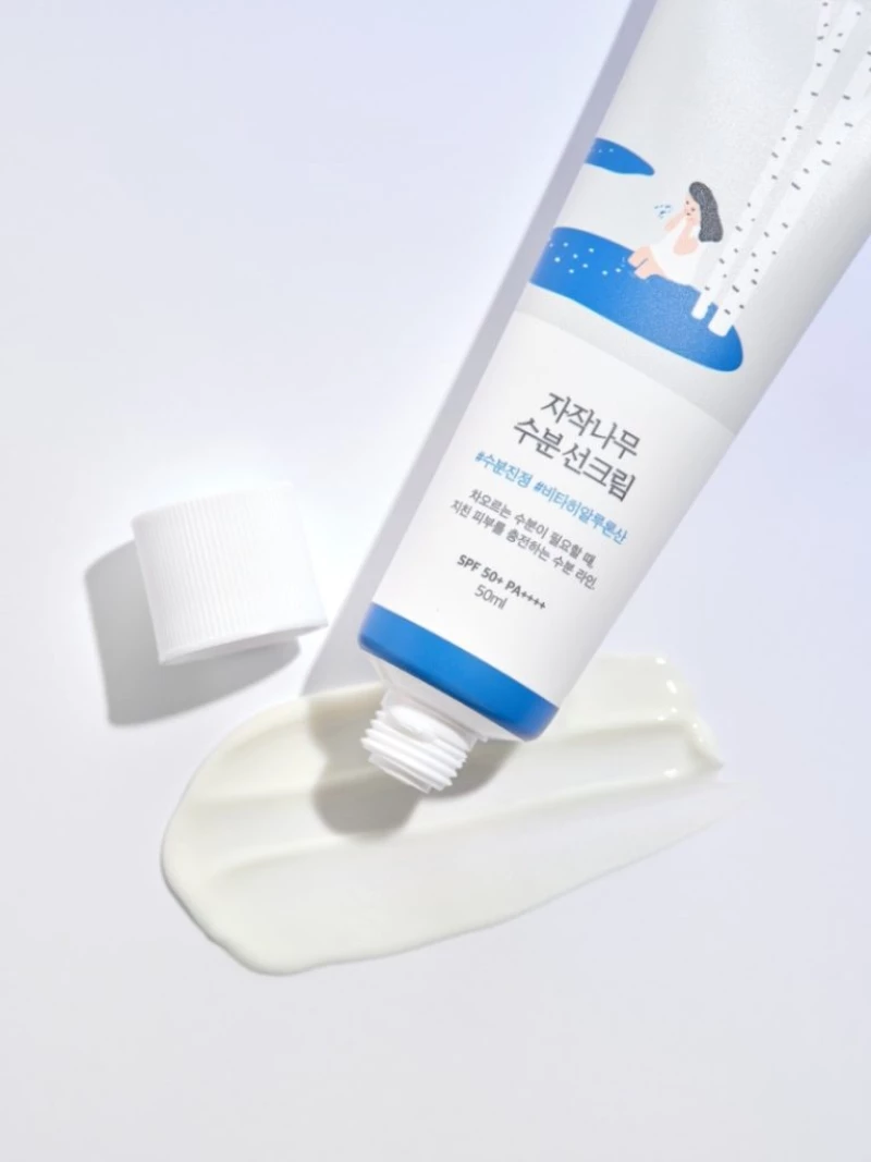 Round Lab - Birch Juice Moisturizing Sun Cream SPF50+ Ενυδατικό Αντηλιακό 50 ml