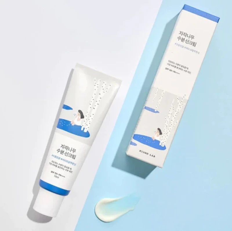 Round Lab - Birch Juice Moisturizing Sun Cream SPF50+ Ενυδατικό Αντηλιακό 50 ml