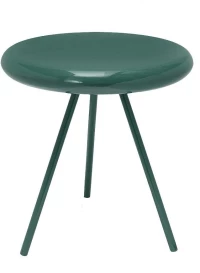 Τραπεζάκι μεταλλικό γυαλιστερό Nextdeco πράσινο Y51xØ44εκ. -  34012-05