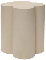 Σκαμπό μεταλλικό ματ Nextdeco μπεζ Y40x37x37εκ. -  34002-24