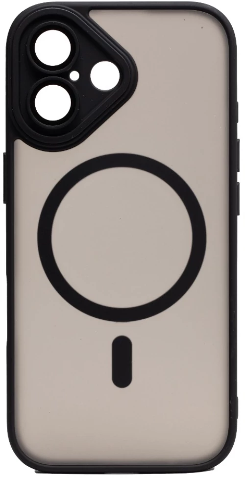 Hybrid Θήκη Σιλικόνης Με Magsafe & Metal Camera Lens Protection iPhone 17 Μαύρο