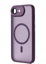 Hybrid Θήκη Σιλικόνης Με Magsafe & Metal Camera Lens Protection iPhone 16e Μωβ