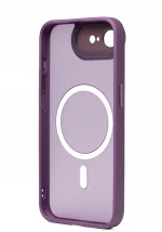 Hybrid Θήκη Σιλικόνης Με Magsafe & Metal Camera Lens Protection iPhone 16e Μωβ