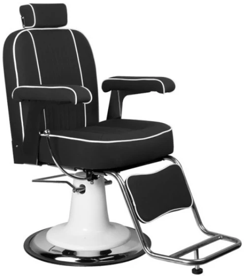 Πoλυθρόνα barber Amadeo Black