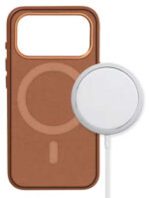 Promiz (PZ-10925) Back Cover (CoverZ - Magsafe Compatible) - Brown, Apple iPhone 17 Pro Max