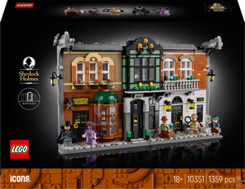 LEGO - Icons - Sherlock Holmes: Book Nook (10351) / Toys