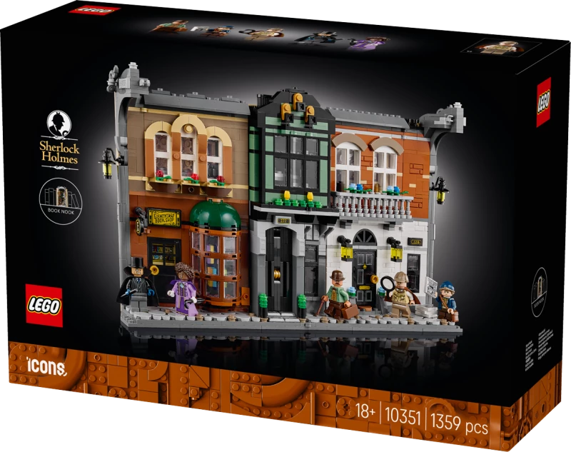 LEGO - Icons - Sherlock Holmes: Book Nook (10351) / Toys