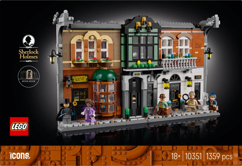 LEGO - Icons - Sherlock Holmes: Book Nook (10351) / Toys