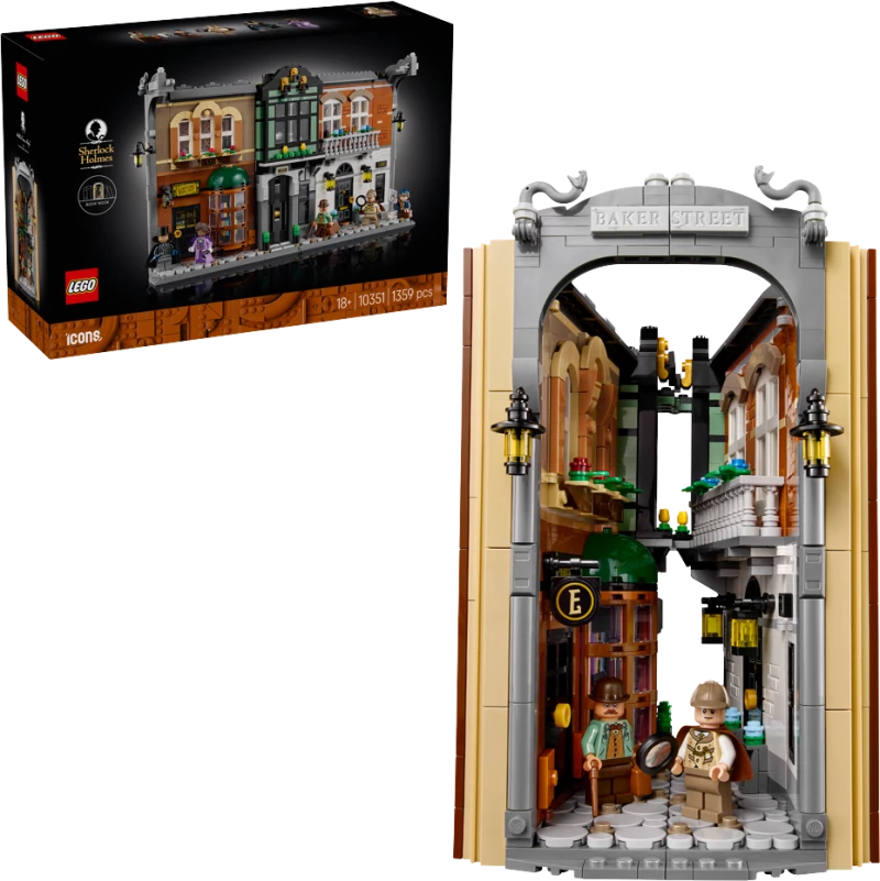 LEGO - Icons - Sherlock Holmes: Book Nook (10351) / Toys